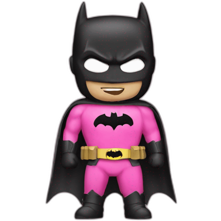 pink batman emoji