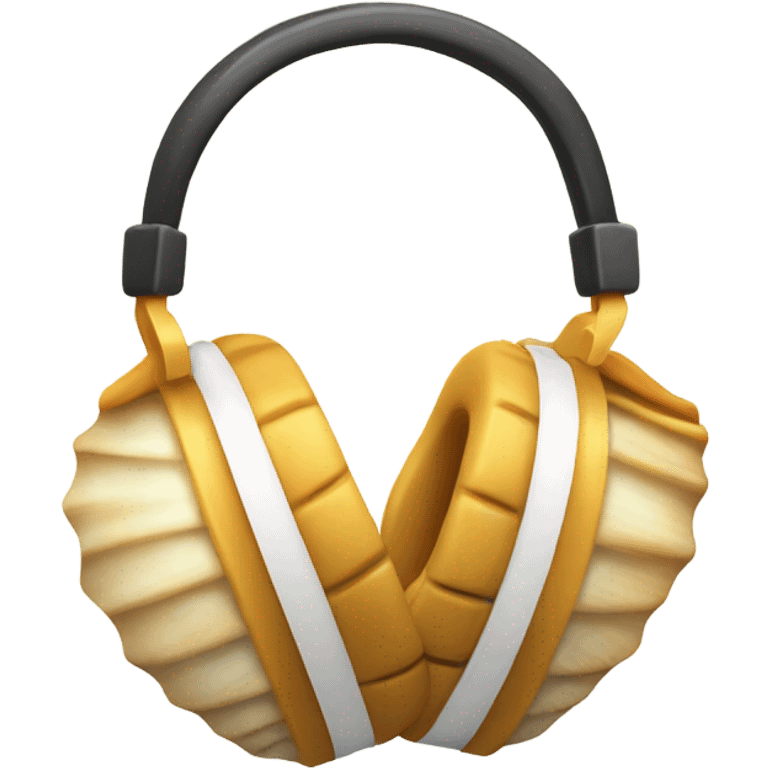 seashell headphones emoji