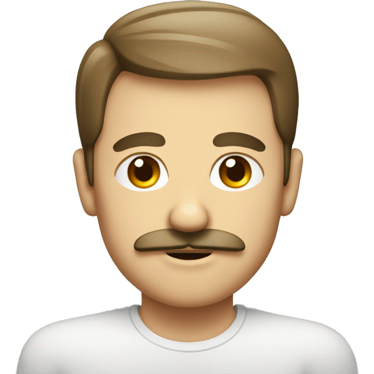 German guy with a square mustache emoji