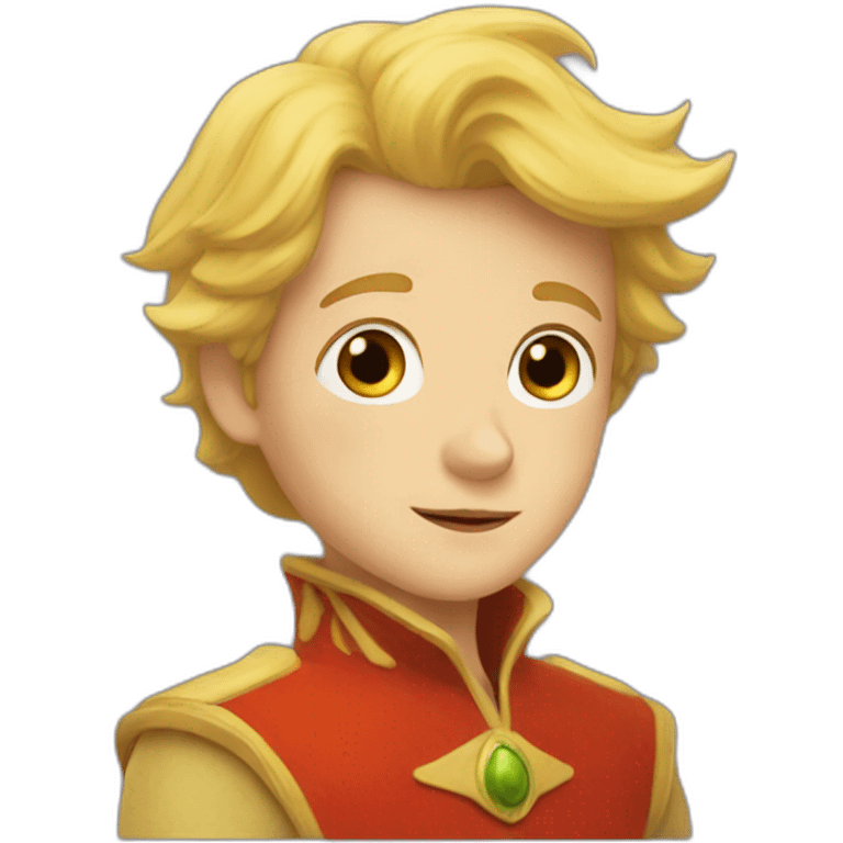 The little prince emoji