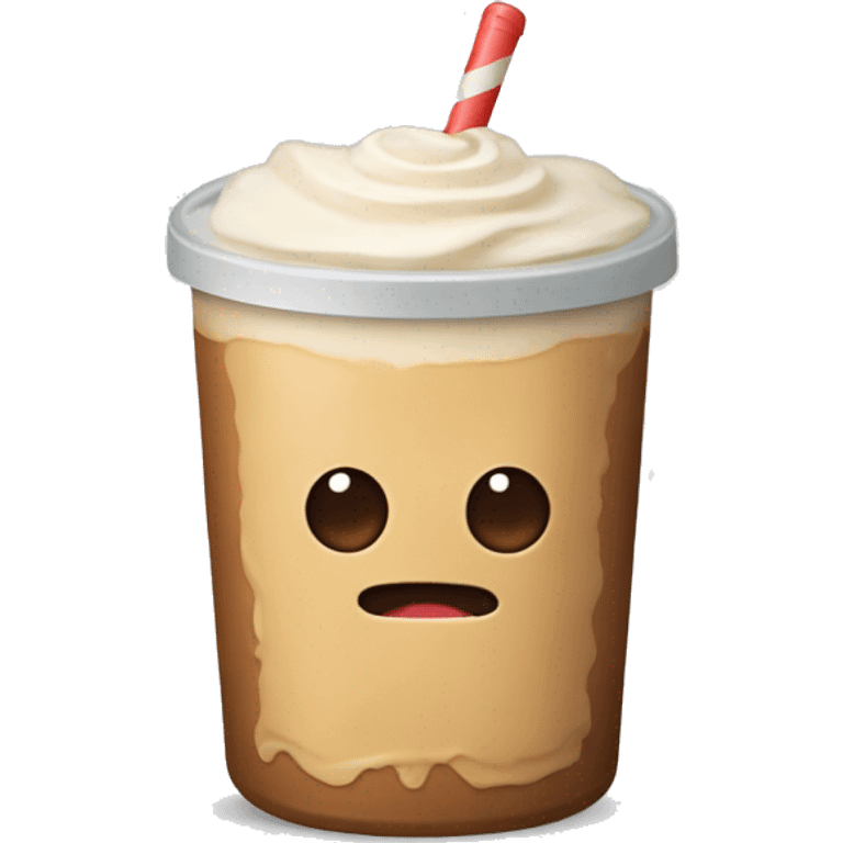 Frappé band-aid emoji