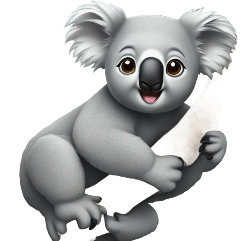 Koala in forest  emoji