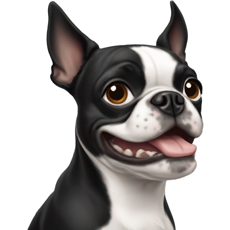 Boston terrier  emoji