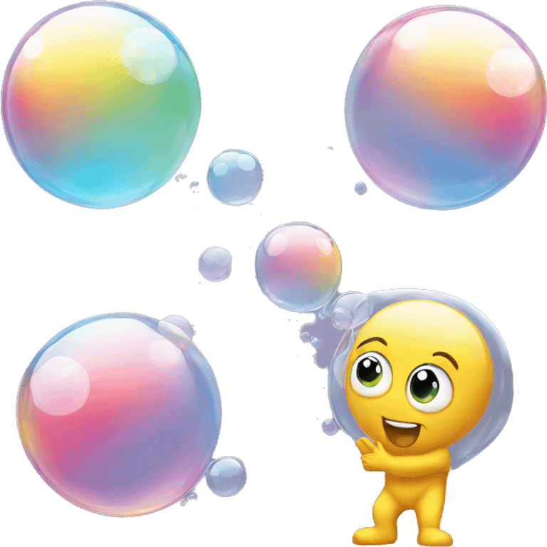 Soap bubbles emoji