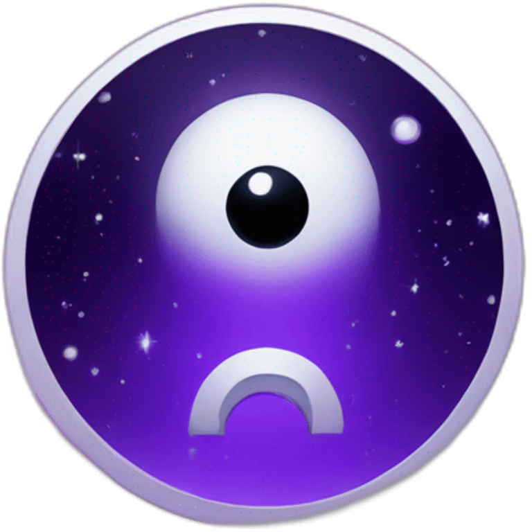 a purple portal to another galaxy emoji