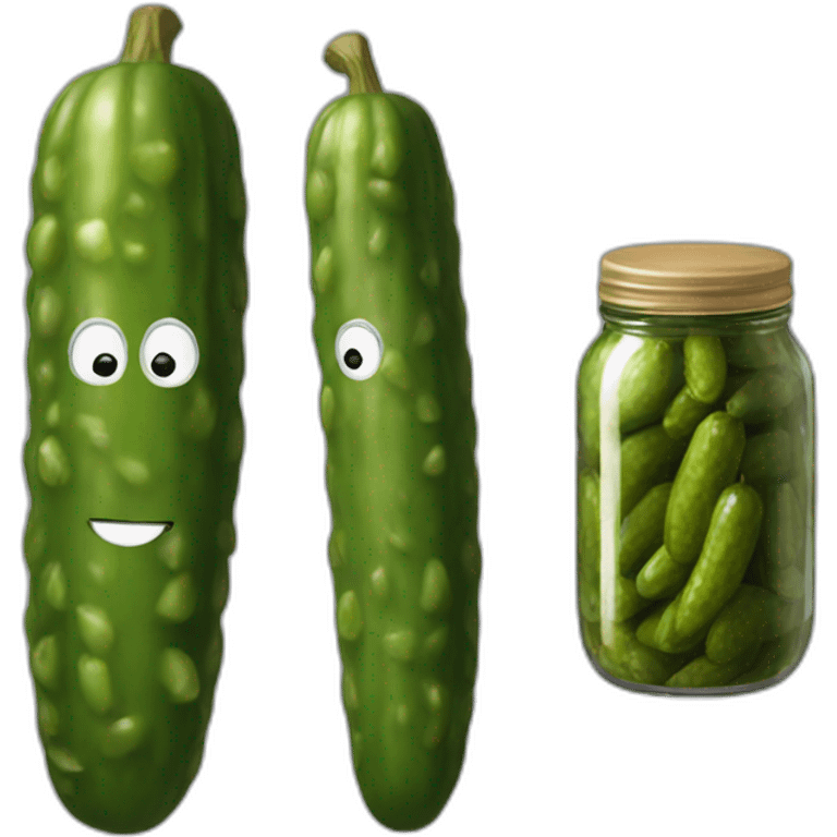 Pickle man emoji