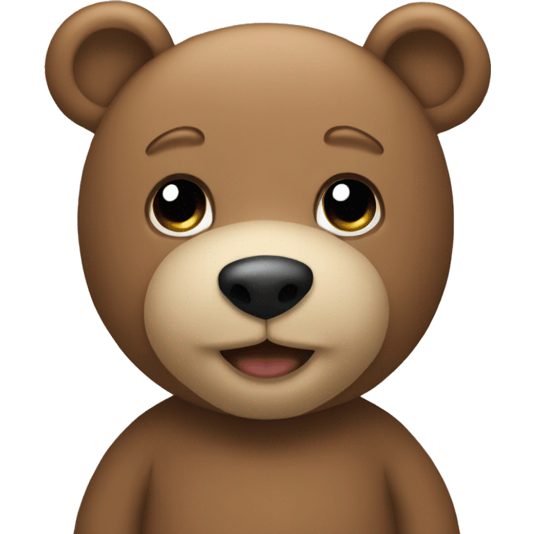 Teddy bear emoji