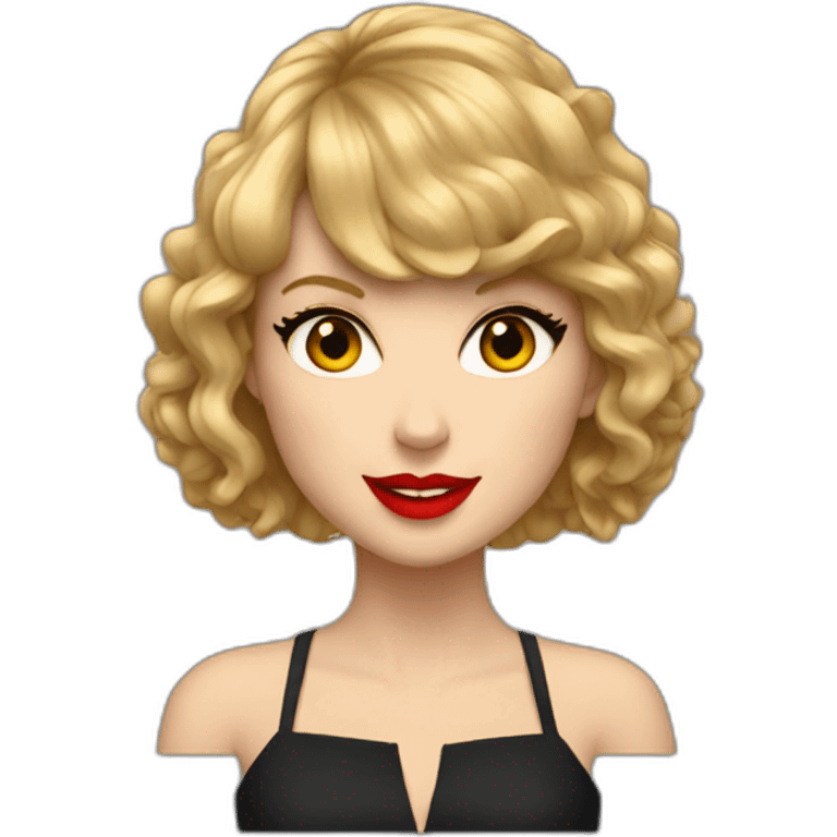 Taylor swift red emoji