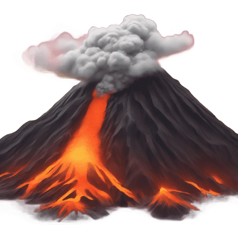 Volcano  emoji