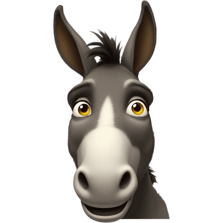 Donkey from Shrek emoji