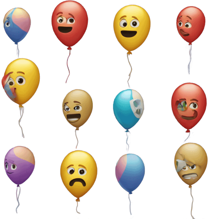 2025 ballons emoji