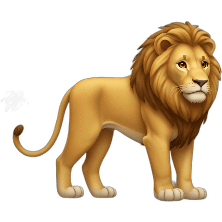 Lion Full Body emoji