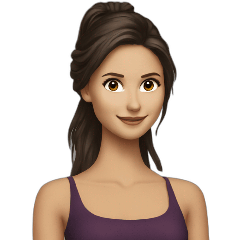 nina dobrev emoji