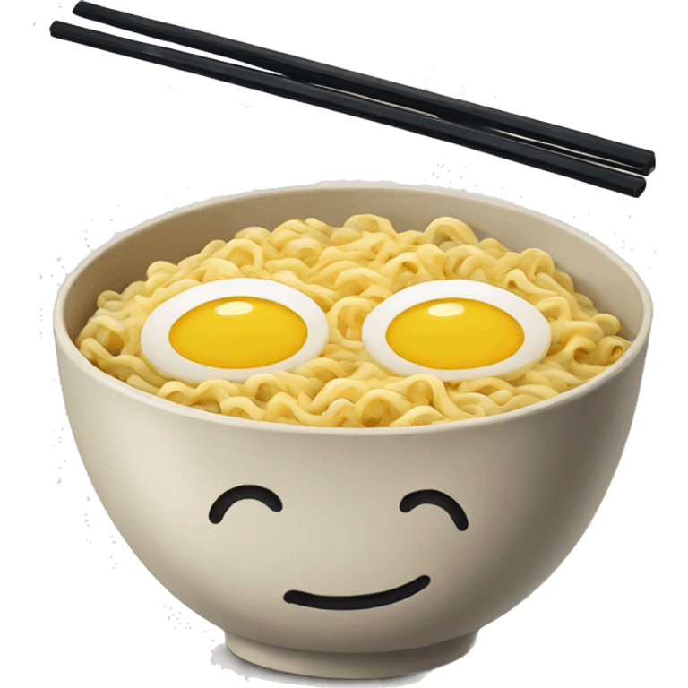 happy ramen noodles emoji