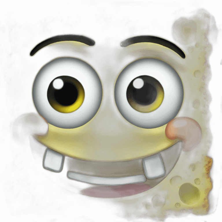 sponge bob face emoji