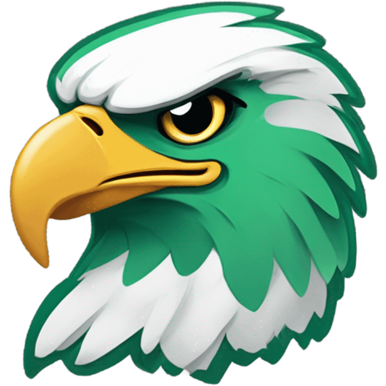 Cute Philadelphia eagles logo emoji