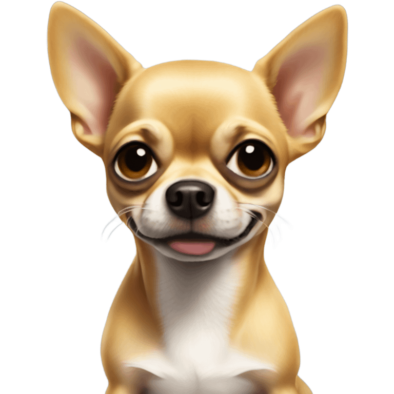 Gangster chihuahua emoji