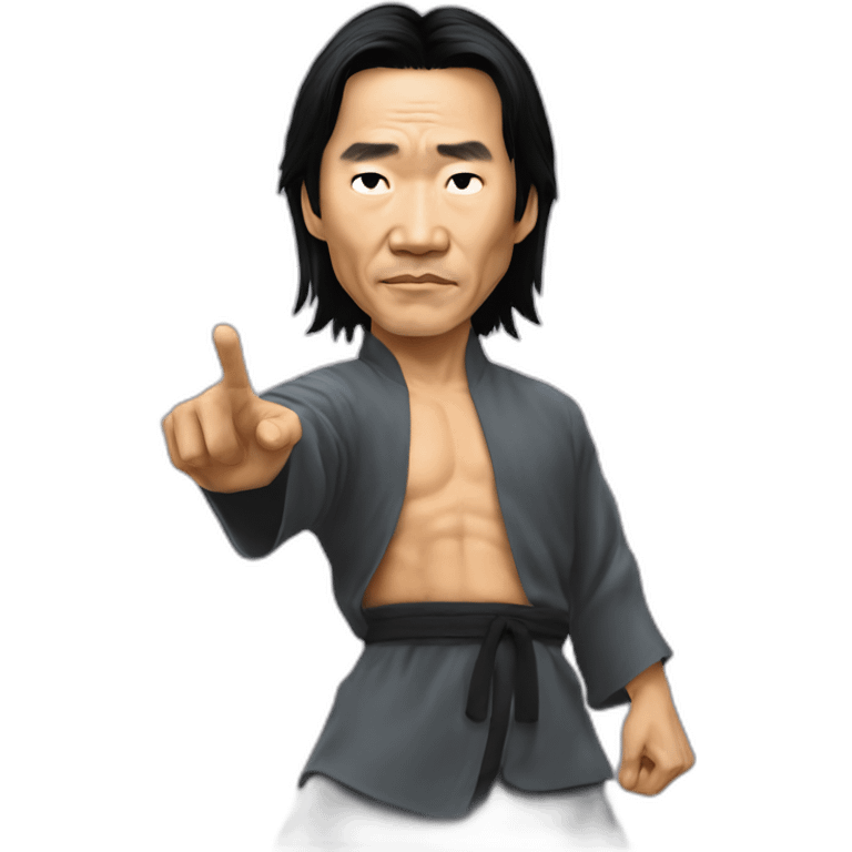 Stephen Chow kung fu emoji