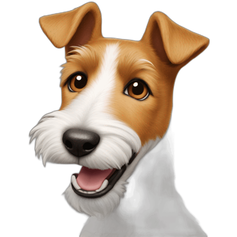 Fox-terrier-pelo-de-alambre-sonriendo-con-una-oreja-parada emoji