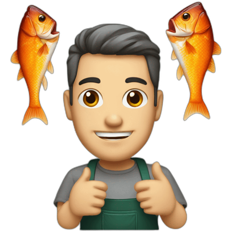 Poisson griller emoji