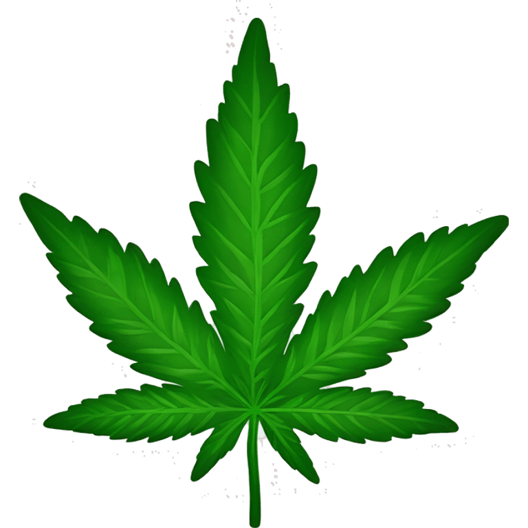 marijuana leaf emoji