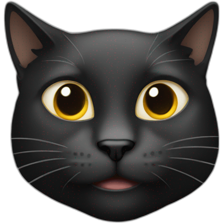 gato preto emoji