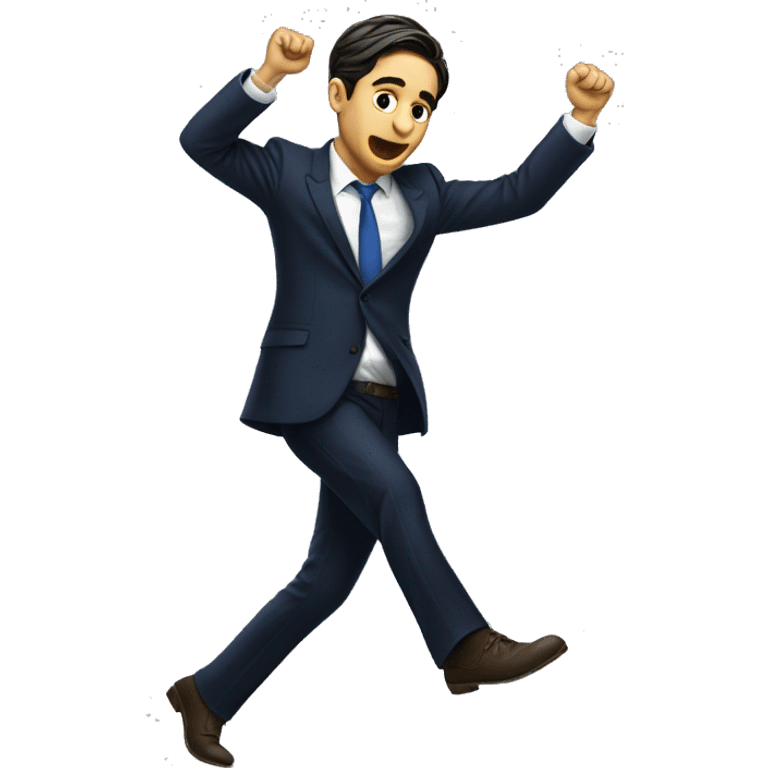 Draw Simon Harris dancing emoji