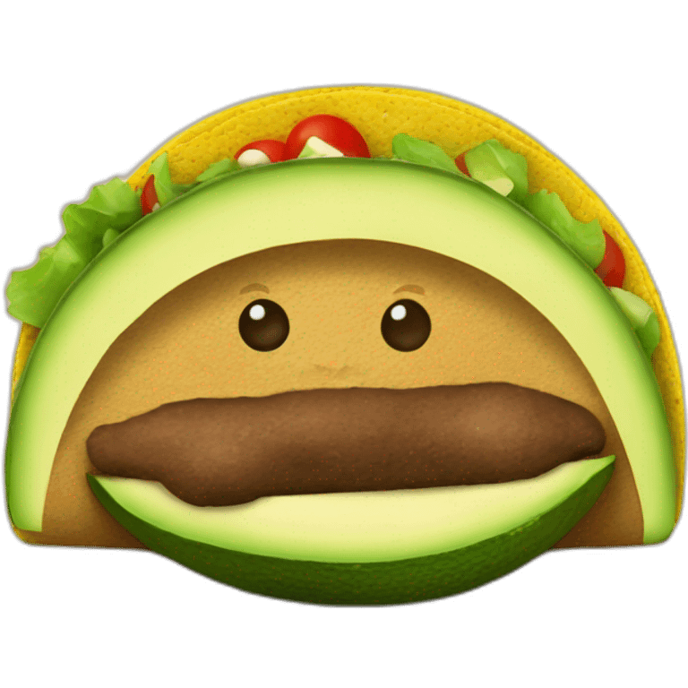 tacos-avocado emoji