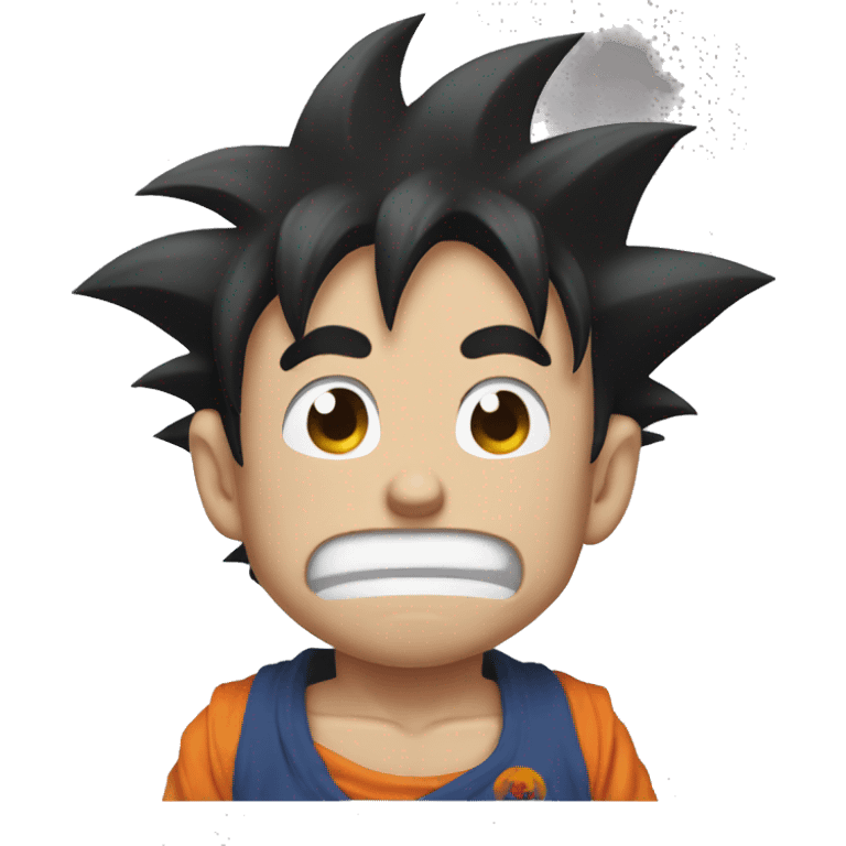 Goku triste  emoji