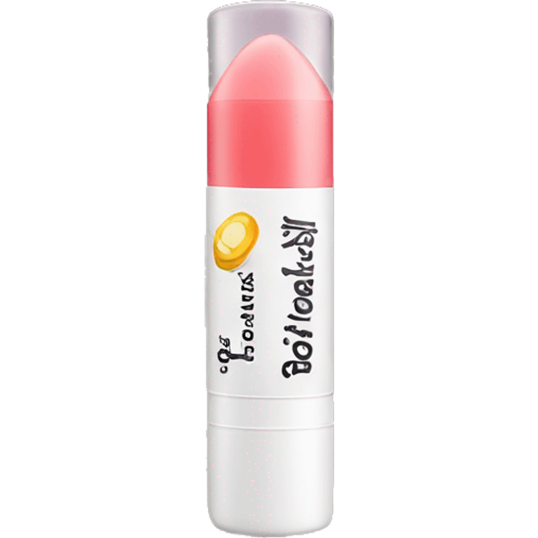 Lip balm in tube emoji