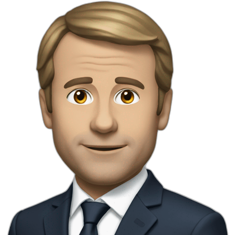 1 macron emoji