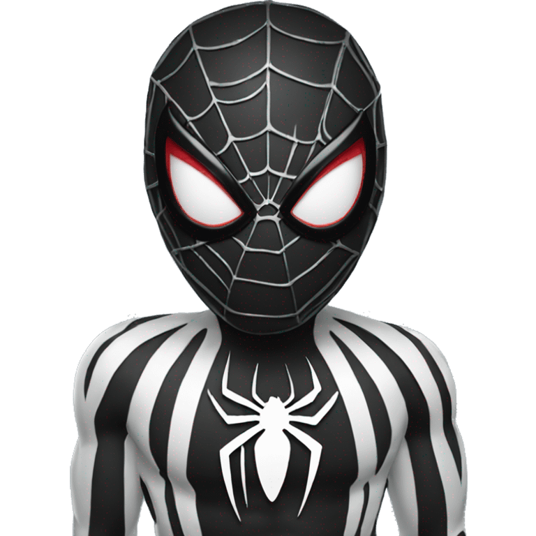 black symbiote spiderman  emoji