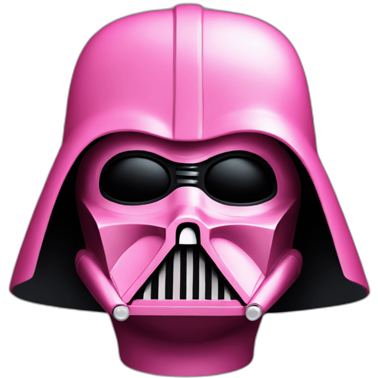 darth vader in pink suit emoji