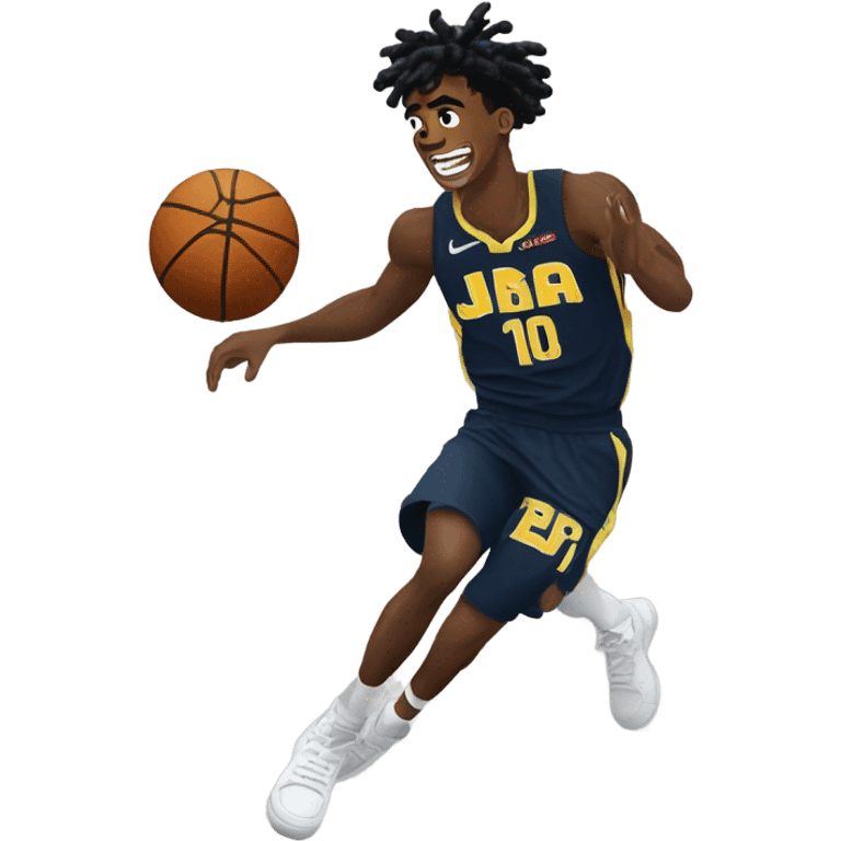 Ja morant dunking emoji