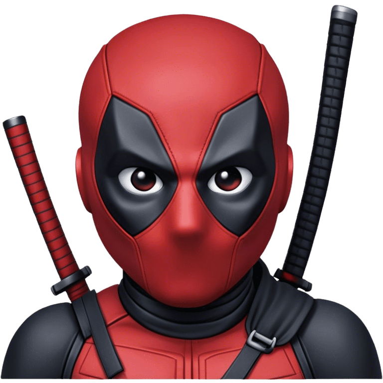 Deadpool as a ninja emoji