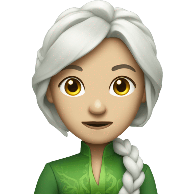 Green lotus evija  emoji