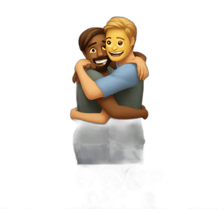 Hug relationship emoji