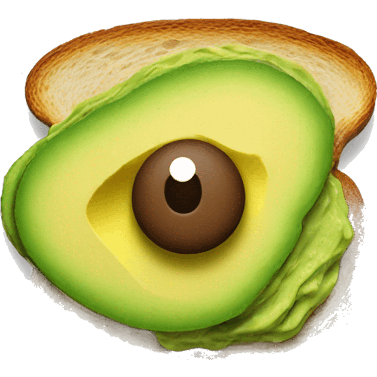 Avocado toast  emoji