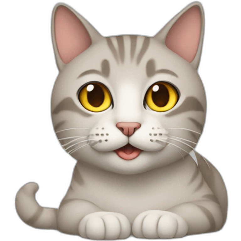 cat typeing on mac emoji