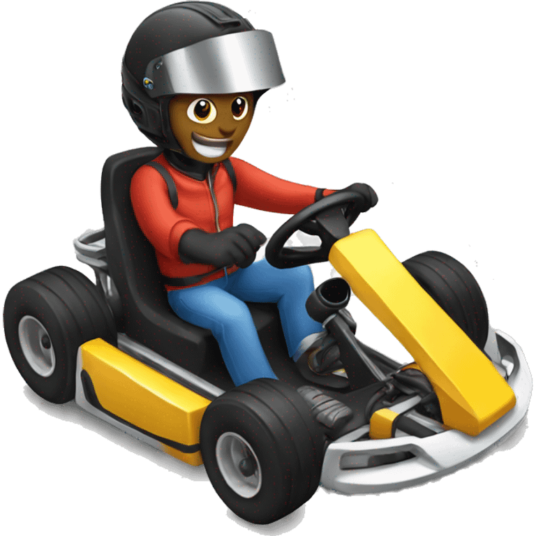 Go kart emoji