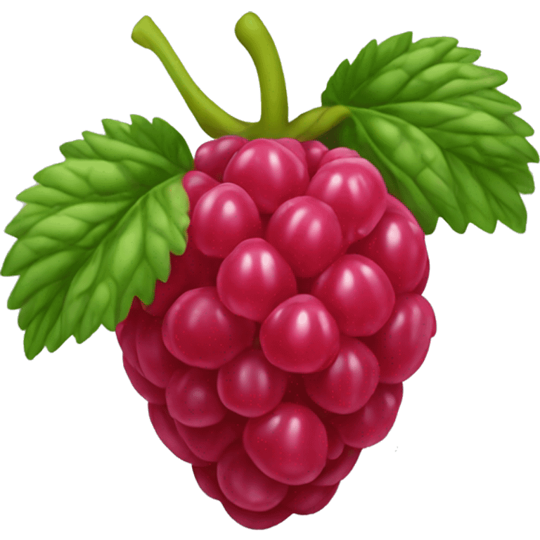 Raspberry emoji