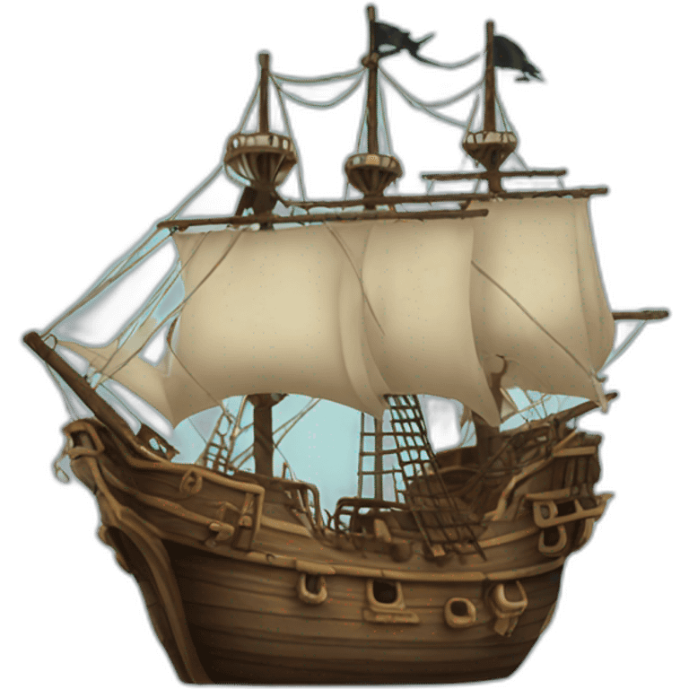 Pirates Ship emoji