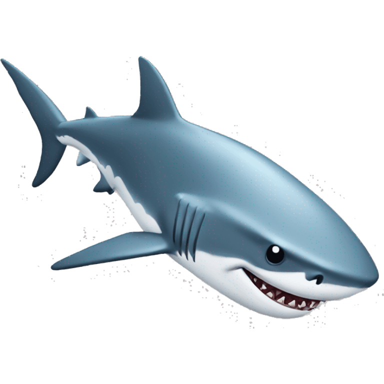 shark doing a get emoji