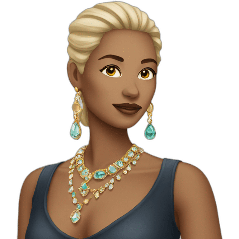 women with jewelery emoji