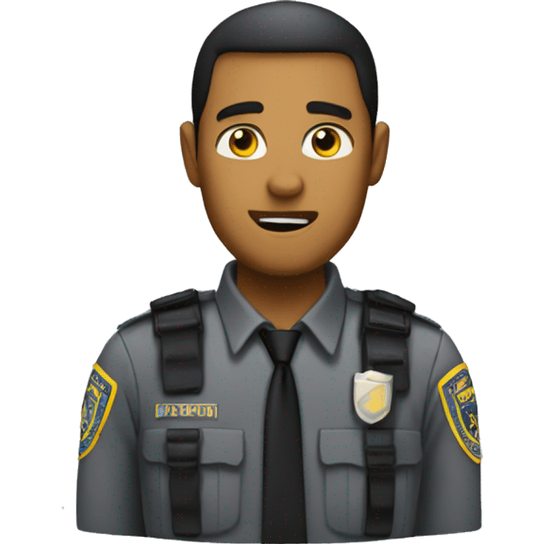 Show me a security man emoji