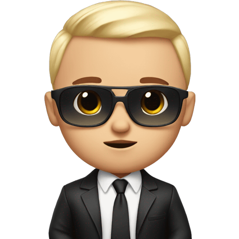 Boss baby with sunglasses  emoji