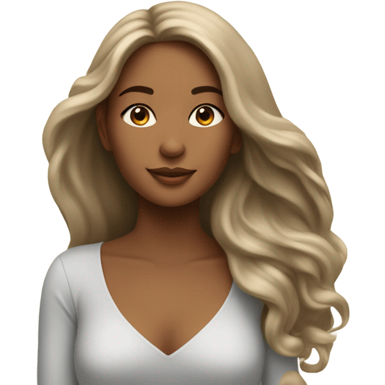 Beauty woman emoji