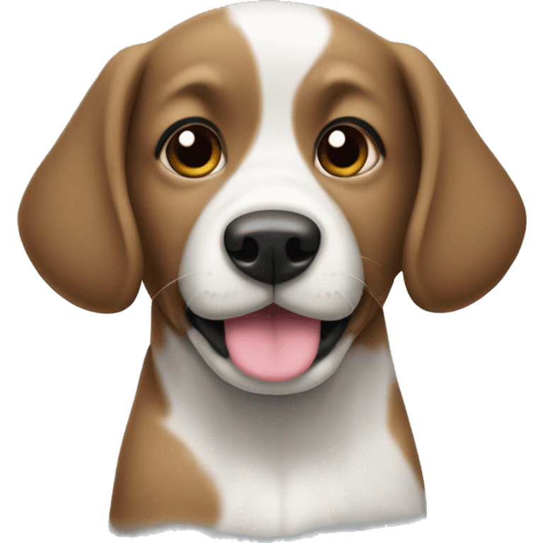 Cachorro com guarda chuvas  emoji