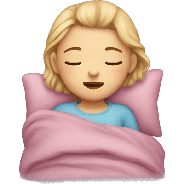 Girl sleep emoji