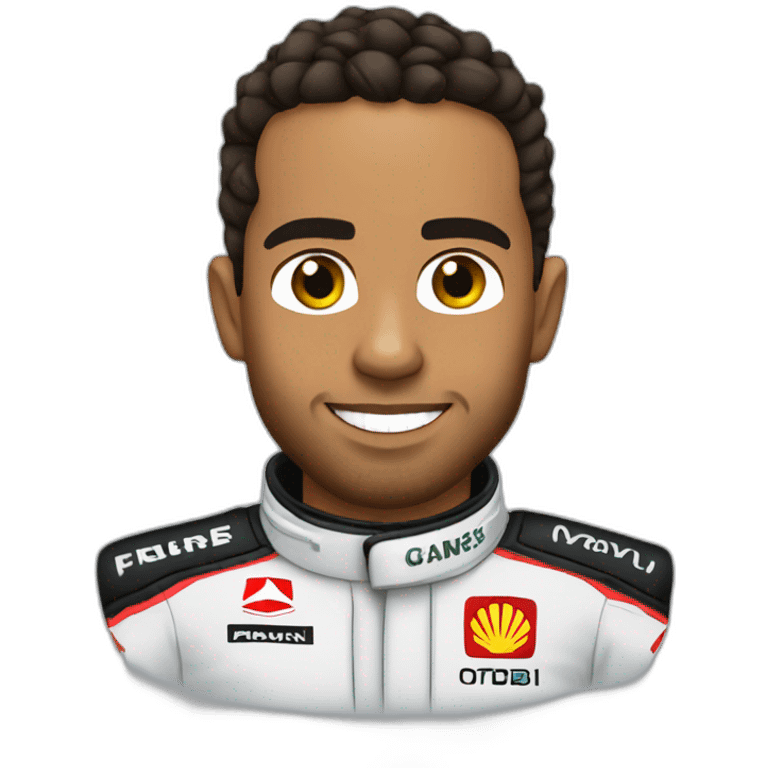 lewis hamilton pilote emoji